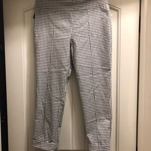 Gingham Work Pants